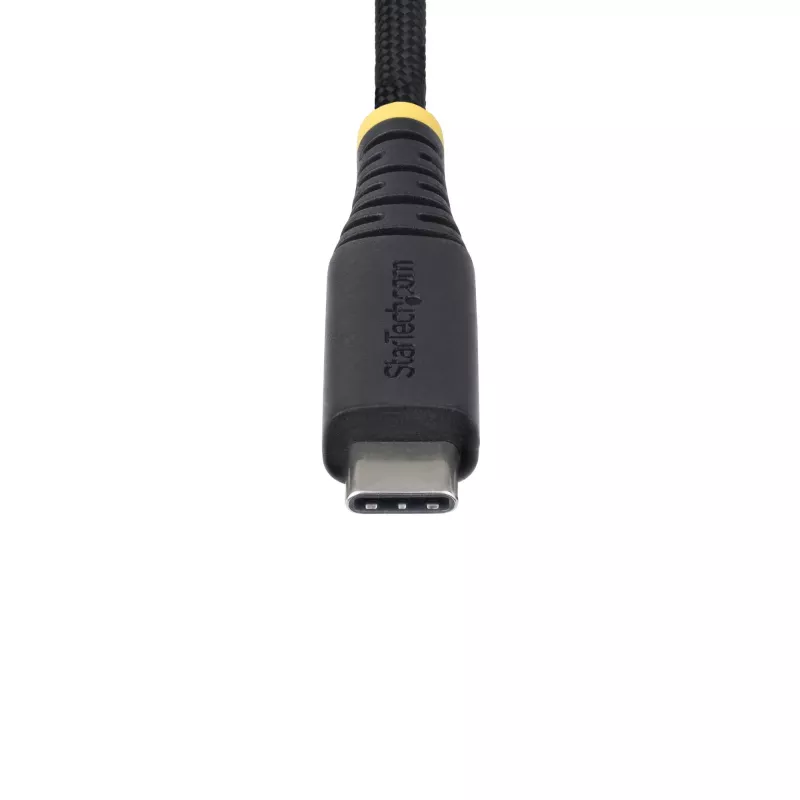 StarTech.com 3 pēdu (1 m) USB-C uzlādes kabelis, izturīgs un īpaši elastīgs, 240 W (5 A) PD EPR, USB 2.0 klēpjdatora lādētāja kabelis, USB-IF sertificēts, izturīgs USB-C uzlādes vads