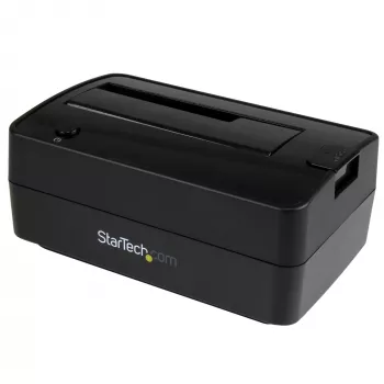 StarTech.com Single Bay USB 3.1 / eSATA to SATA cietā diska dokstacija, USB 3.1 (10 Gbps) cietā diska doks, ārējā 2,5/3,5 collu SATA III HDD/SSD dokstacija, augšējās ielādes cietā diska nodalījums