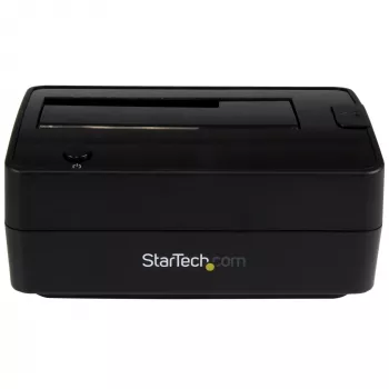 StarTech.com Single Bay USB 3.1 / eSATA to SATA cietā diska dokstacija, USB 3.1 (10 Gbps) cietā diska doks, ārējā 2,5/3,5 collu SATA III HDD/SSD dokstacija, augšējās ielādes cietā diska nodalījums