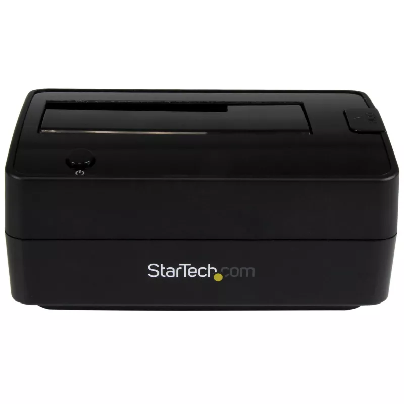 StarTech.com Single Bay USB 3.1 / eSATA to SATA cietā diska dokstacija, USB 3.1 (10 Gbps) cietā diska doks, ārējā 2,5/3,5 collu SATA III HDD/SSD dokstacija, augšējās ielādes cietā diska nodalījums