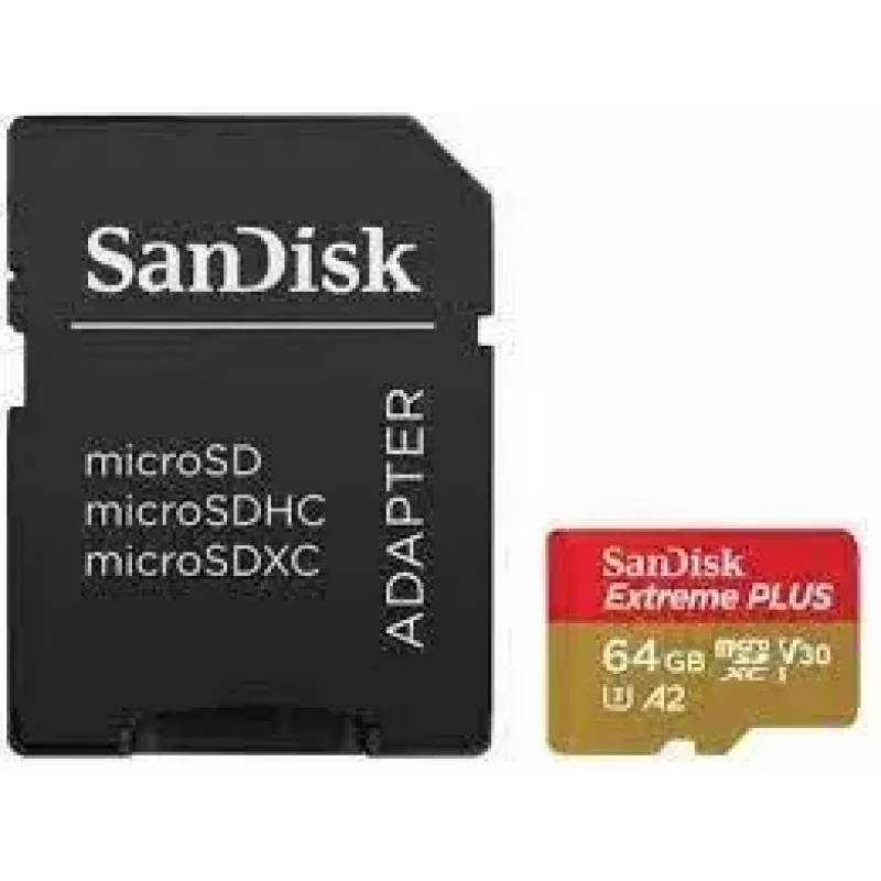 ATMIŅAS MICRO SDXC 64GB UHS-I/W/A SDSQXBU-064G-GN6MA SANDISK