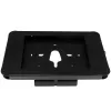 StarTech.com Drošs planšetdatora statīvs – piemērots novietošanai uz galda vai stiprināšanai pie sienas, melns, 24,6 cm (9,7 collas), 9,7 collu iPad, tērauds, 1,3 cm, atslēga