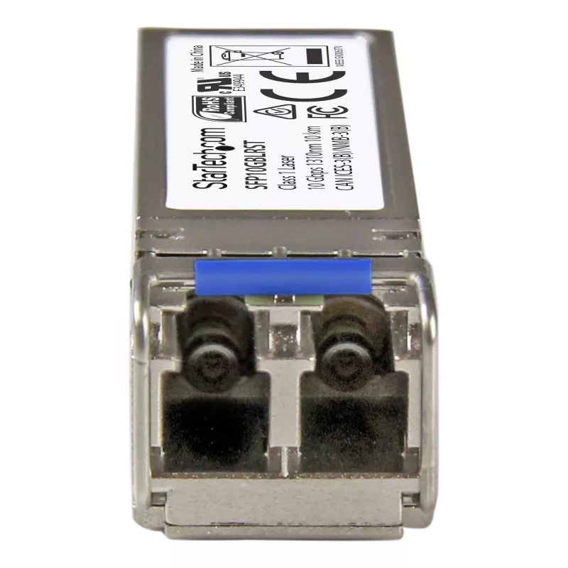 StarTech.com MSA Saderīgs SFP+ Raidītāja Modulis - 10GBASE-LR~MSA Nekodēts SFP+ Modulis - 10GBASE-LR - 10GbE Vienmodas Optiskās Šķiedras (SMF) Optiskais Raidītājs - 10GE Gigabitu Ethernet SFP+ - LC 10km - 1310nm - DDM