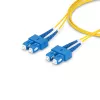 StarTech.com 3m (9,8 pēdas) SC–SC (UPC) OS2 vienmoda dupleksais optiskās šķiedras kabelis, 9/125 µm, 40G/100G Zipcord, lieces nejutīgs, zemi ievades zudumi — LSZH optiskās šķiedras džempera vads