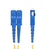 StarTech.com 7m (22.9ft) LC uz SC (UPC) OS2 vienmoda dupleksā optiskās šķiedras kabelis, 9/125µm, 100G, pret locīšanu nejutīgs, zemi ievades zudumi - LSZH optiskais savienotājkabelis