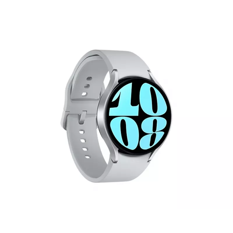 Samsung Galaxy Watch6 SM-R940NZSADBT viedpulkstenis / sporta pulkstenis 3,81 cm (1,5 collas) OLED 44 mm ciparu 480 x 480 pikseļi skārienjūtīgs sudraba Wi-Fi GPS (satelīta)