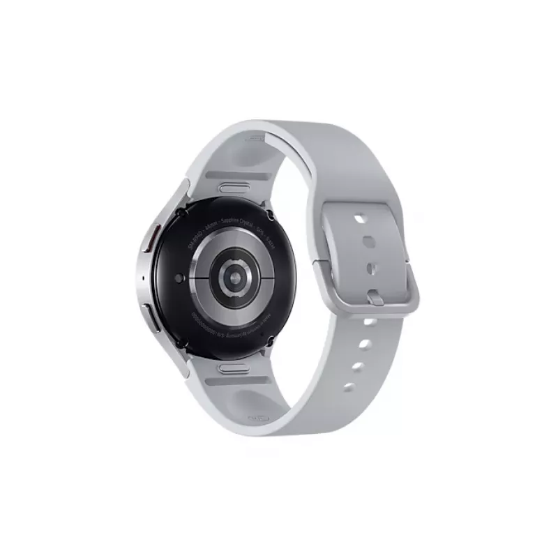 Samsung Galaxy Watch6 SM-R940NZSADBT viedpulkstenis / sporta pulkstenis 3,81 cm (1,5 collas) OLED 44 mm ciparu 480 x 480 pikseļi skārienjūtīgs sudraba Wi-Fi GPS (satelīta)
