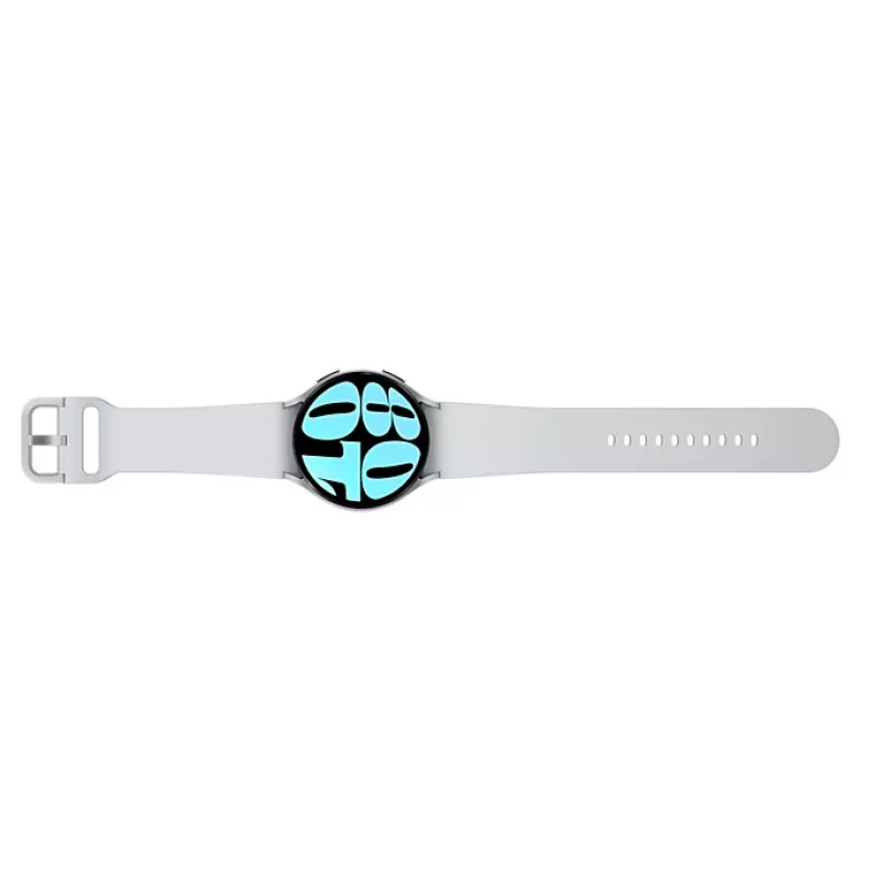Samsung Galaxy Watch6 SM-R940NZSADBT viedpulkstenis / sporta pulkstenis 3,81 cm (1,5 collas) OLED 44 mm ciparu 480 x 480 pikseļi skārienjūtīgs sudraba Wi-Fi GPS (satelīta)