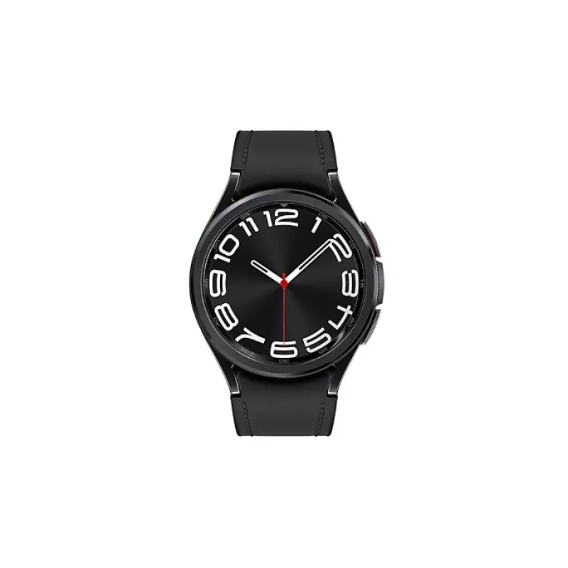 Samsung Galaxy Watch6 Classic SM-R950NZKADBT viedpulkstenis / sporta pulkstenis 3,3 cm (1,3 collas) OLED 43 mm Digitāls 432 x 432 pikseļi Skārienjūtīgais Melns Wi-Fi GPS (satelīts)