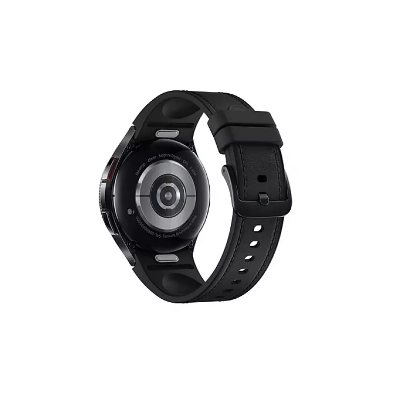 Samsung Galaxy Watch6 Classic SM-R950NZKADBT viedpulkstenis / sporta pulkstenis 3,3 cm (1,3 collas) OLED 43 mm Digitāls 432 x 432 pikseļi Skārienjūtīgais Melns Wi-Fi GPS (satelīts)