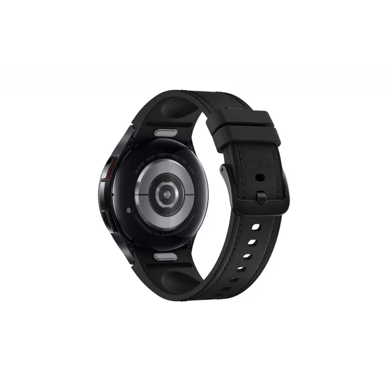 Samsung Galaxy Watch6 Classic 43 mm Digitāls Skārienekrāns Melns