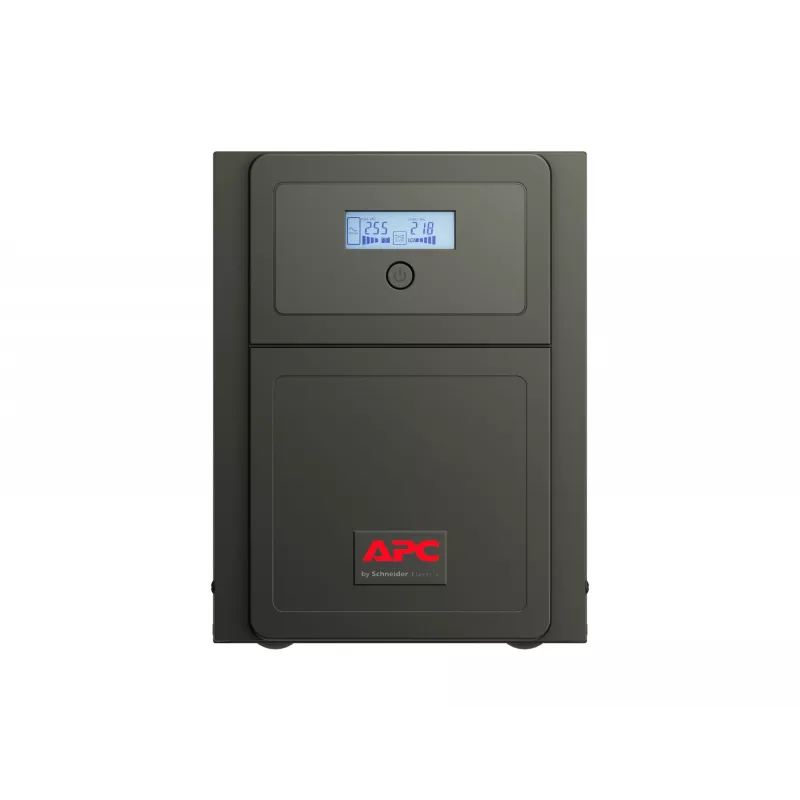 APC Easy UPS 1 Ph Line Interactive, 2000VA, tornis, 230V, 6 IEC C13 ligzdas, AVR, sausais kontakts, LCD, bez tīkla kartes atbalsta
