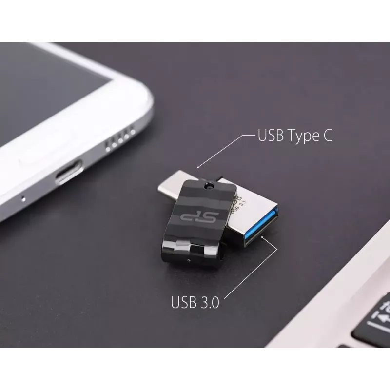USB zibatmiņa Silicon Power 64 GB USB Type-A USB Type-C Mobile C31