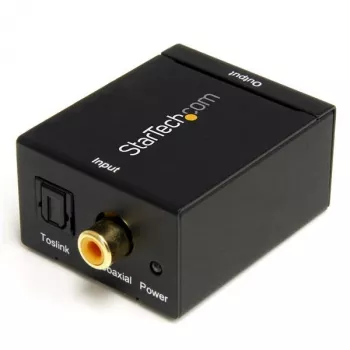 StarTech.com SPDIF digitālais koaksiālais vai Toslink optiskais uz stereo RCA audio pārveidotājs