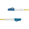 StarTech.com 2m (6,6 pēdas) LC uz SC (UPC) OS2 vienmoda simpleksa optiskās šķiedras kabelis, 9/125µm, 40G/100G, jutīgs pret locīšanu, zemi ievades zudumi - LSZH optiskās šķiedras džempervads