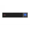 APC Easy UPS On-Line, 1000VA/800W, Rackmount 2U, 230V, 3x IEC C13 rozetes, Intelligent Card Slot, LCD, bez sliežu komplekta