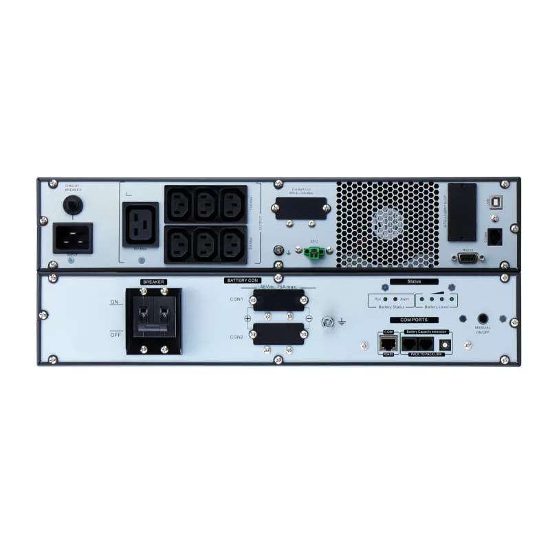 APC Easy UPS On-Line 3kVA litija jonu statīva/torņa 4U 230V 7 izejas