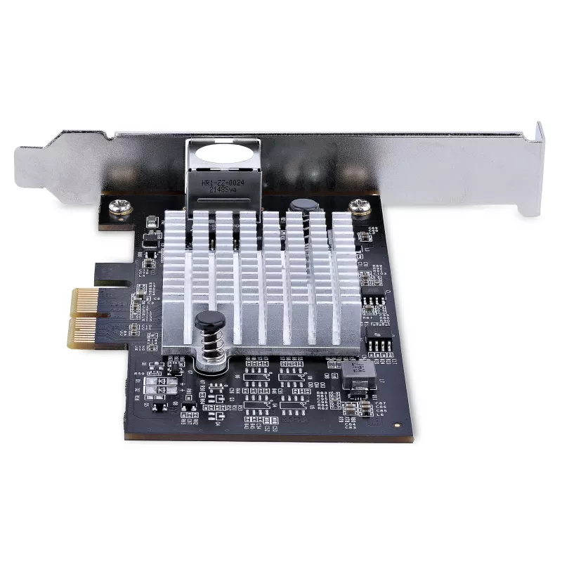 StarTech.com 1 porta 10 Gbps PCIe tīkla adaptera karte, tīkla karte datoram/serverim, sešu ātrumu PCIe Ethernet karte ar jumbo kadru atbalstu, NIC/LAN saskarnes karte, 10GBASE-T un NBASE-T