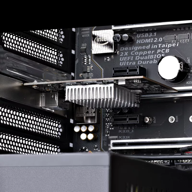 StarTech.com 1 porta 10 Gbps PCIe tīkla adaptera karte, tīkla karte datoram/serverim, sešu ātrumu PCIe Ethernet karte ar jumbo kadru atbalstu, NIC/LAN saskarnes karte, 10GBASE-T un NBASE-T