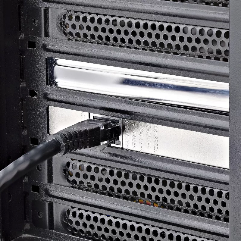 StarTech.com 1 porta 10 Gbps PCIe tīkla adaptera karte, tīkla karte datoram/serverim, sešu ātrumu PCIe Ethernet karte ar jumbo kadru atbalstu, NIC/LAN saskarnes karte, 10GBASE-T un NBASE-T