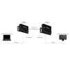 StarTech.com HDMI pa CAT5e HDBaseT pagarinātājs - 4K - TAA, 4096 x 2160 pikseļi, AV raidītājs un uztvērējs, 100 m, melns