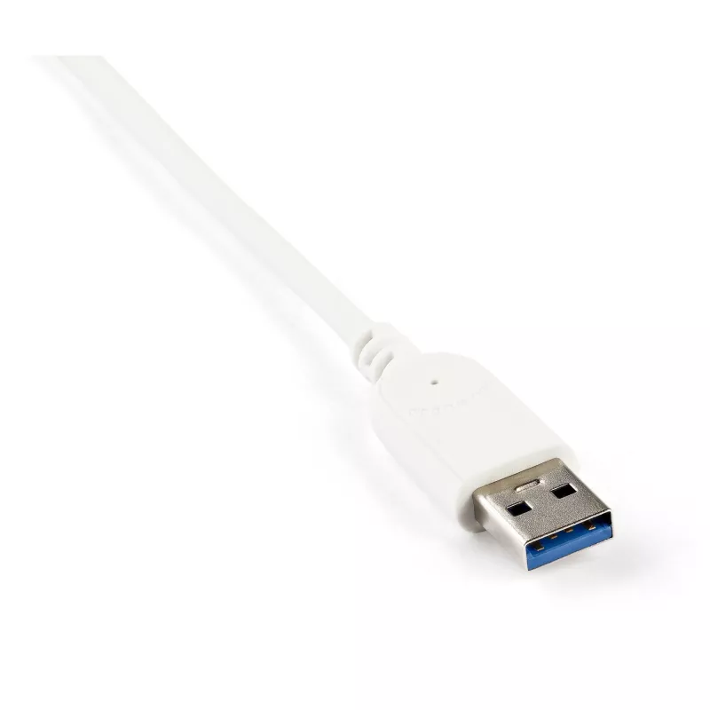 StarTech.com 3 portu pārnēsājams USB 3.0 centrmezgls ar gigabitu Ethernet - iebūvēts kabelis~3 portu pārnēsājams USB 3.0 centrmezgls ar gigabitu Ethernet - 5 Gbps - iebūvēts kabelis