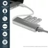 StarTech.com 3 portu pārnēsājams USB 3.0 centrmezgls ar gigabitu Ethernet - iebūvēts kabelis~3 portu pārnēsājams USB 3.0 centrmezgls ar gigabitu Ethernet - 5 Gbps - iebūvēts kabelis