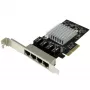 StarTech.com 4 portu Gigabit Ethernet tīkla karte - PCI Express, Intel I350 NIC