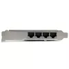 StarTech.com 4 portu Gigabit Ethernet tīkla karte - PCI Express, Intel I350 NIC