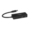 StarTech.com 4 portu USB 3.0 centrmezgls (SuperSpeed 5 Gbps) ar ātro uzlādi – pārnēsājams USB 3.1 Gen 1 Type-A klēpjdatora/galddatora centrmezgls – USB kopnes barošana vai pašbarojošs augstai veiktspējai – mini/kompakts