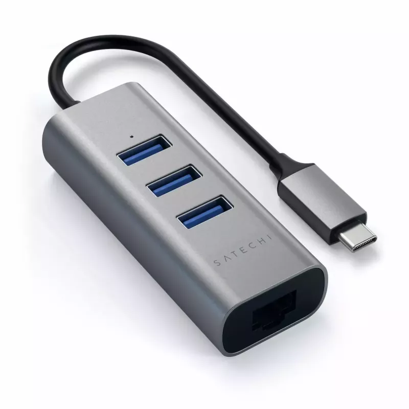 Klēpjdatora dokstacija Satechi ST-TC2N1USB31AM