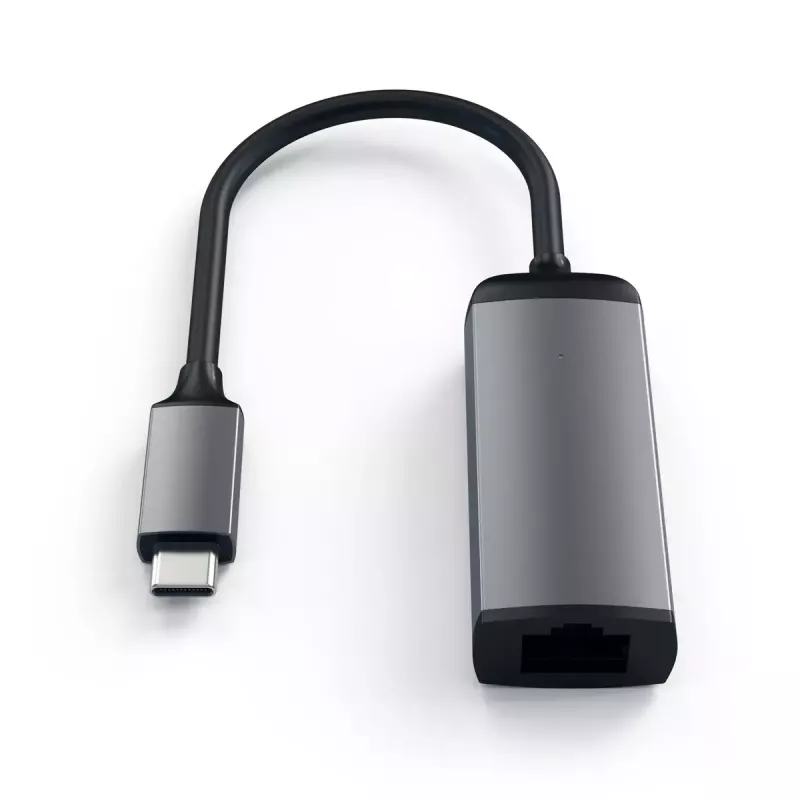 Saskarnes adapteris Satechi ST-TCENM — pelēks, 23,1×62,9×13,9 mm, 1 gab., saderīgs ar Windows/Chrome OS/macOS