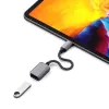 USB kabelis Satechi ST-UCATCM USB C uz USB A, USB 3.2 Gen 1 (5 Gbps), pelēks