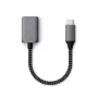 USB kabelis Satechi ST-UCATCM USB C uz USB A, USB 3.2 Gen 1 (5 Gbps), pelēks