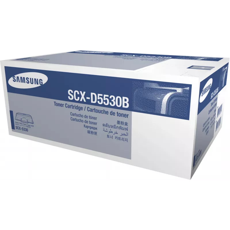 Samsung SCX-D5530B augstas ietilpības melnais tonera kasetnis, 8000 lappuses, melns, 1 gab.