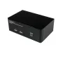StarTech.com 2 portu dubultais DisplayPort USB KVM slēdzis ar audio un USB 2.0 centrmezglu
