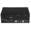 StarTech.com 2 portu dubultais DisplayPort USB KVM slēdzis ar audio un USB 2.0 centrmezglu