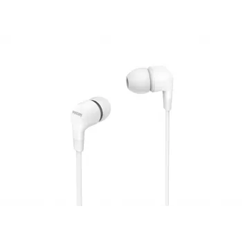Philips TAE1105WT/00 austiņas/headset ar vadu, ievietojamās, mūzikai, baltas