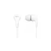 Philips TAE1105WT/00 austiņas/headset ar vadu, ievietojamās, mūzikai, baltas