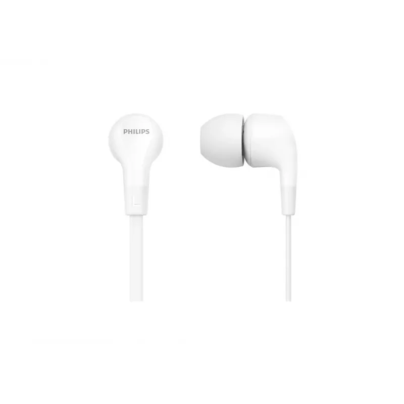 Philips TAE1105WT/00 austiņas/headset ar vadu, ievietojamās, mūzikai, baltas