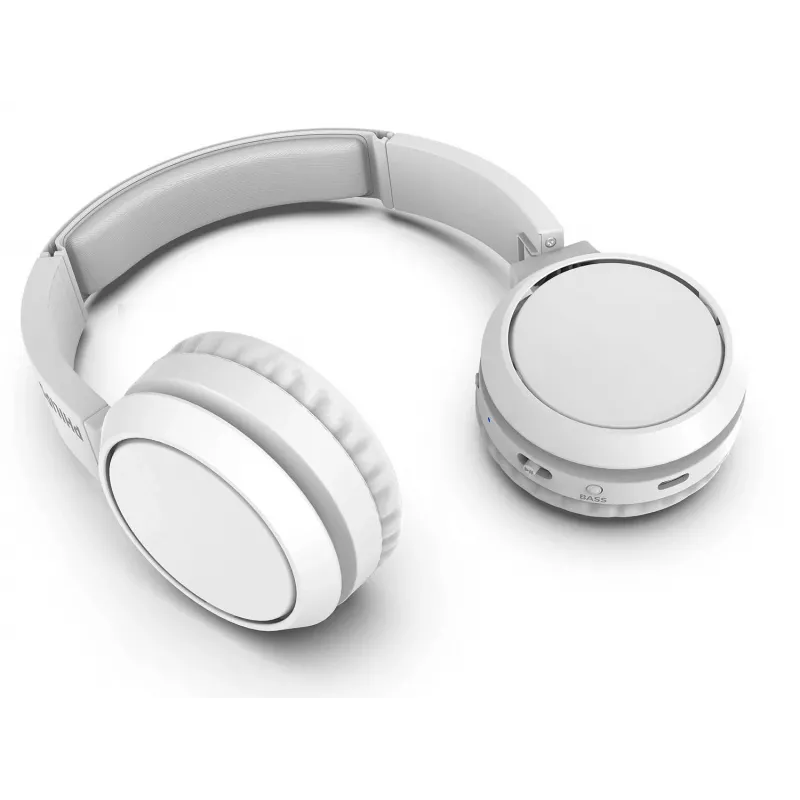 Philips 4000 sērijas TAH4205WT/00 austiņas/austiņu komplekts Bezvadu Galvas lente Zvani/Mūzika USB Type-C Bluetooth Balts
