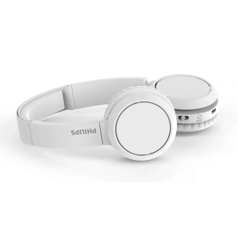 Philips 4000 sērijas TAH4205WT/00 austiņas/austiņu komplekts Bezvadu Galvas lente Zvani/Mūzika USB Type-C Bluetooth Balts
