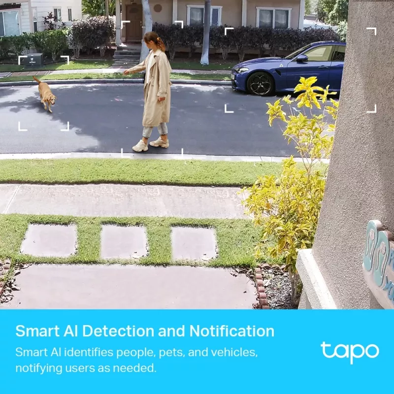 TP-Link Tapo Smart bezvadu drošības kameras sistēma, 1 kameras sistēma