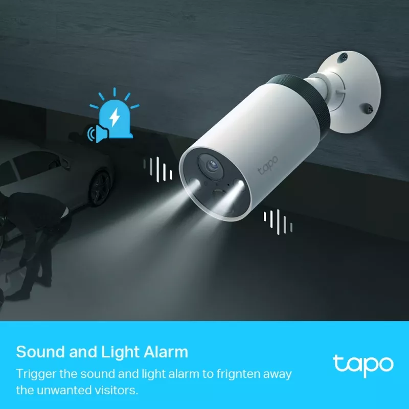 TP-Link Tapo Smart bezvadu drošības kameras sistēma, 1 kameras sistēma