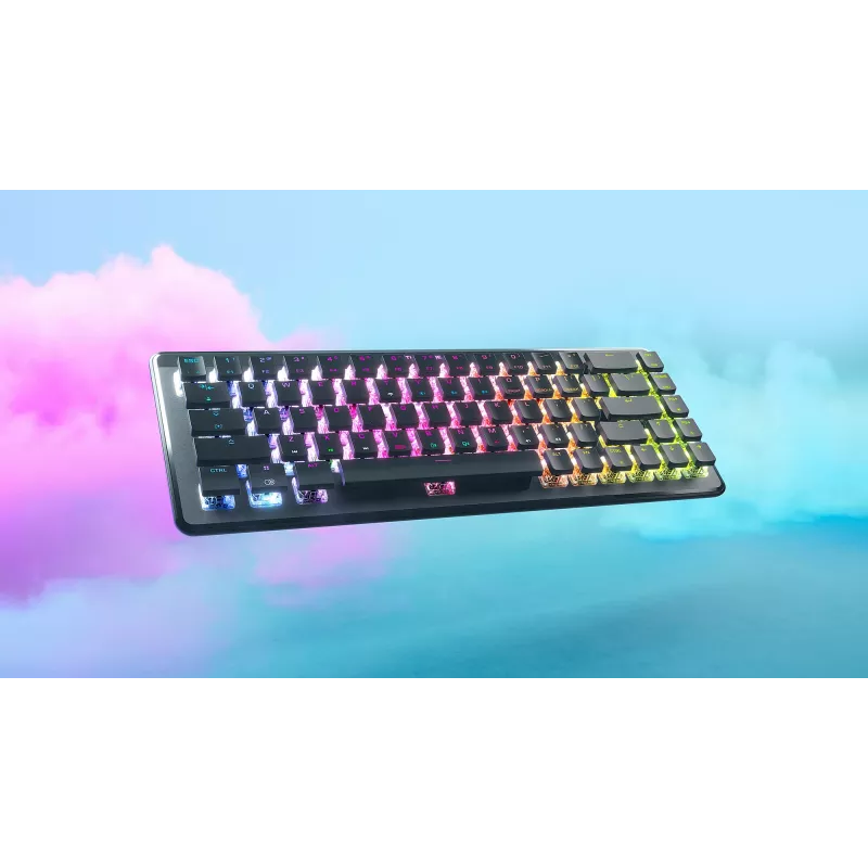 Turtle Beach Vulcan II Mini Air tastatūra Spēlēm RF Bezvadu + Bluetooth QWERTZ Vācu Melns