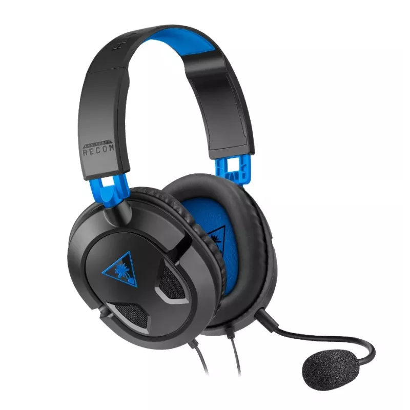 Turtle Beach Recon 50P austiņas vadu spēļu austiņas - PS5, PS4, Xbox Series X vai S, Xbox One un PC