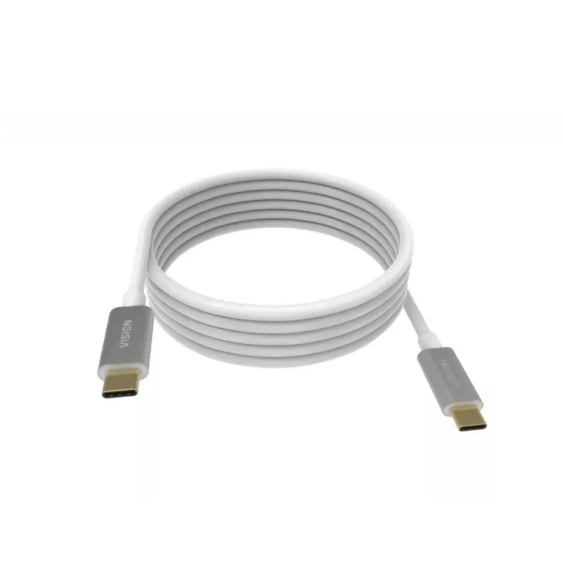 USB kabelis Vision TC 4MUSBC 4m USB 3.2 Gen 2, balts
