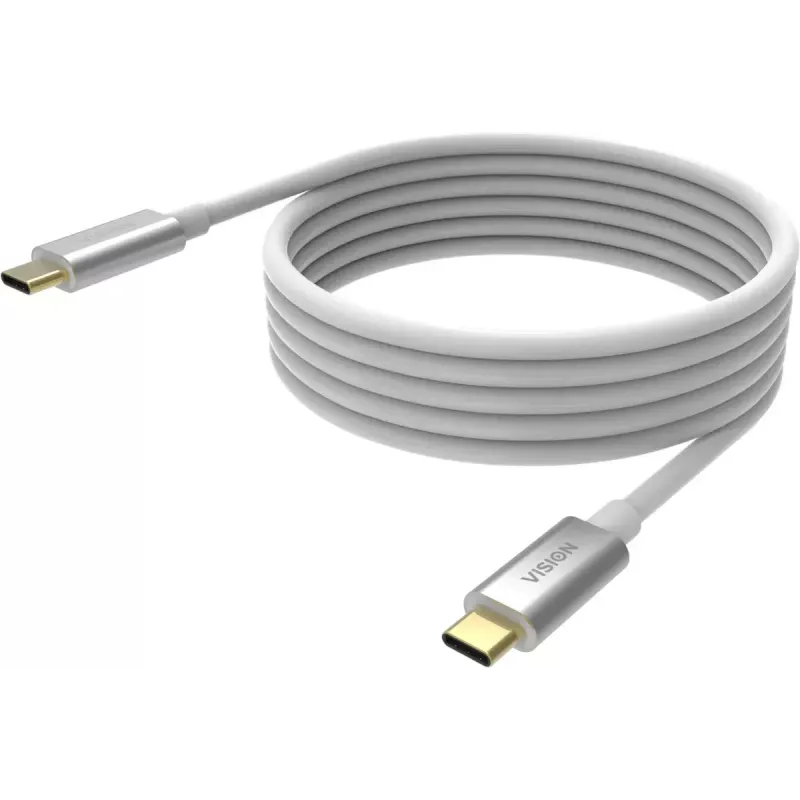 USB kabelis Vision TC 4MUSBC 4m USB 3.2 Gen 2, balts