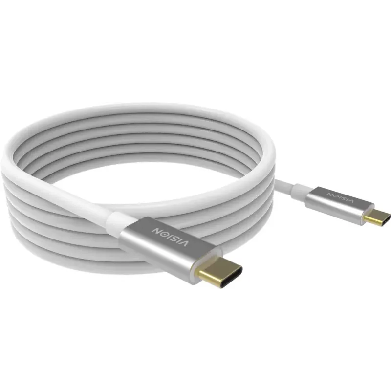 USB kabelis Vision TC 4MUSBC 4m USB 3.2 Gen 2, balts