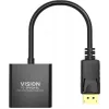 Video kabeļa adapteris DisplayPort uz VGA Vision TC-DPVGA/BL